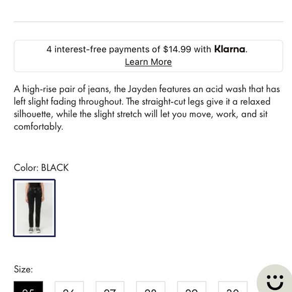 Buffalo High Rise Straight Acid Wash Jeans - Picture 8 of 9